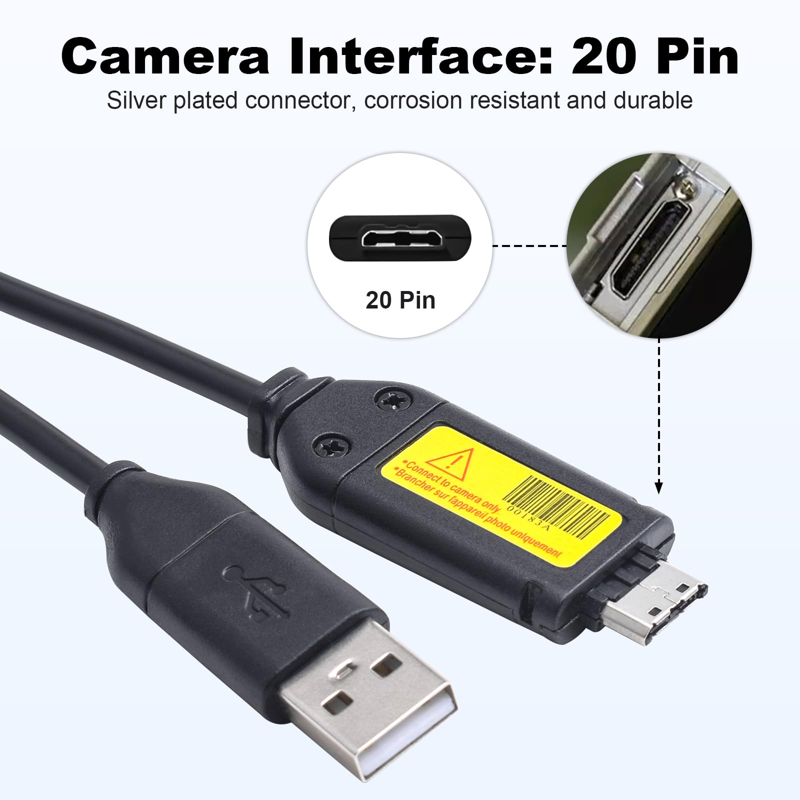 Amazon.com: Replacement SUC-3 SUC-5 SUC-7 USB Data Charger Cable